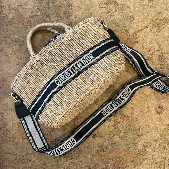 Dior Handbags - COPY Christian Dior Wicker Basket Bag